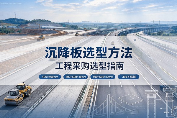 良庆沉降板选择方法