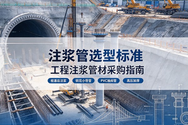良庆注浆管选型标准
