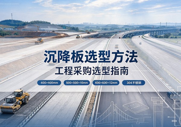 良庆沉降板选择方法