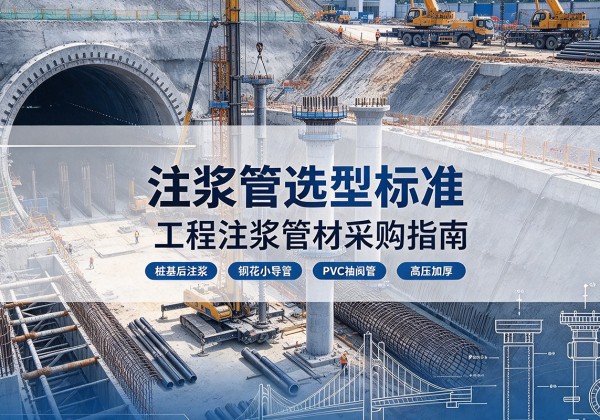 良庆注浆管选型标准